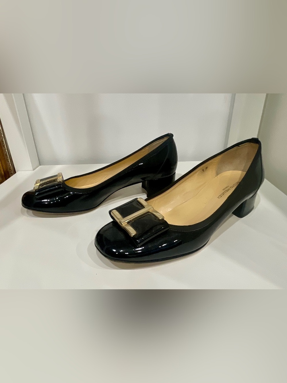 Sesto Meucci Patent Shoes, 9